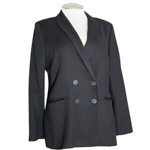 Saint + Sofia Cambridge Double‎ Breasted Blazer Sz 14 Closet Staple